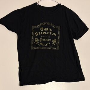 Chris Stapleton Tennessee Whiskey Black T-Shirt